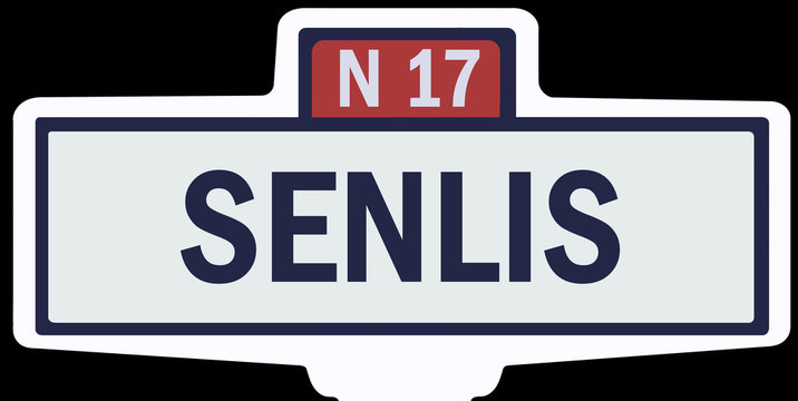 Panneau d'entrée de Senlisse Panneau d'entrée de Senlisse